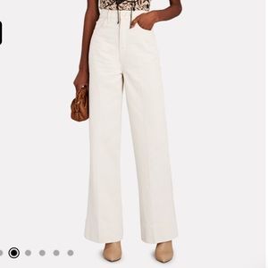 Ms Onassis Manhattan Triarchy wide leg denim